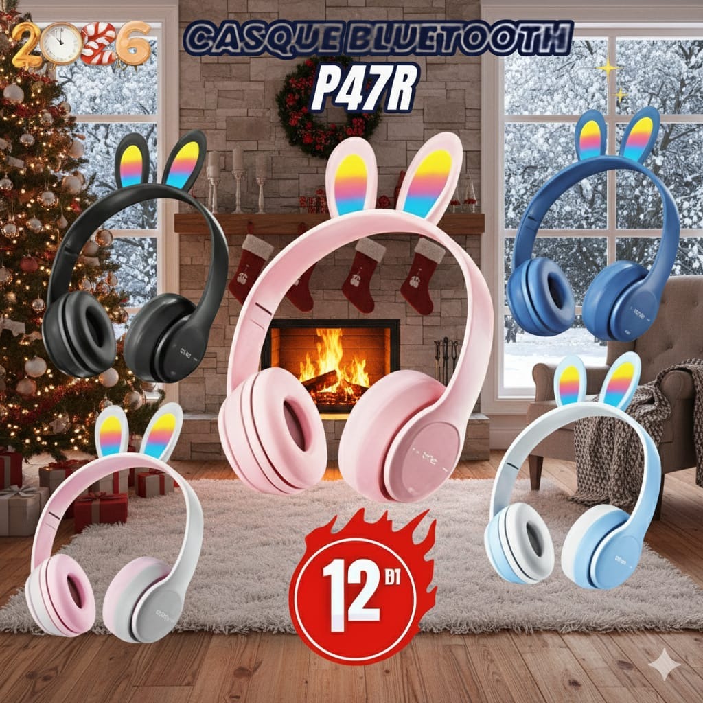 Casque Bluetooth P47R - 12 DT